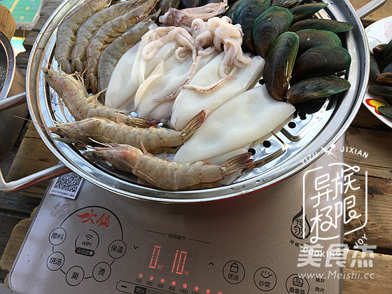 Seafood Sauna recipe