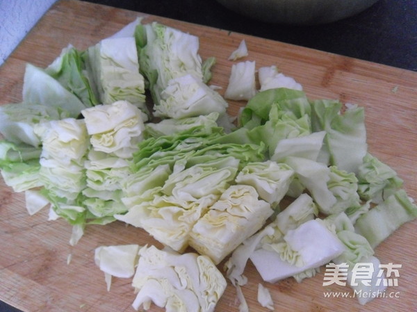 Braised Cabbage in Red Curry recipe