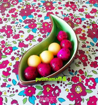 Double Color Fruit Ball recipe