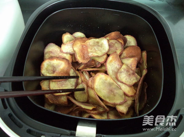 Fried Sweet Potato Chips recipe