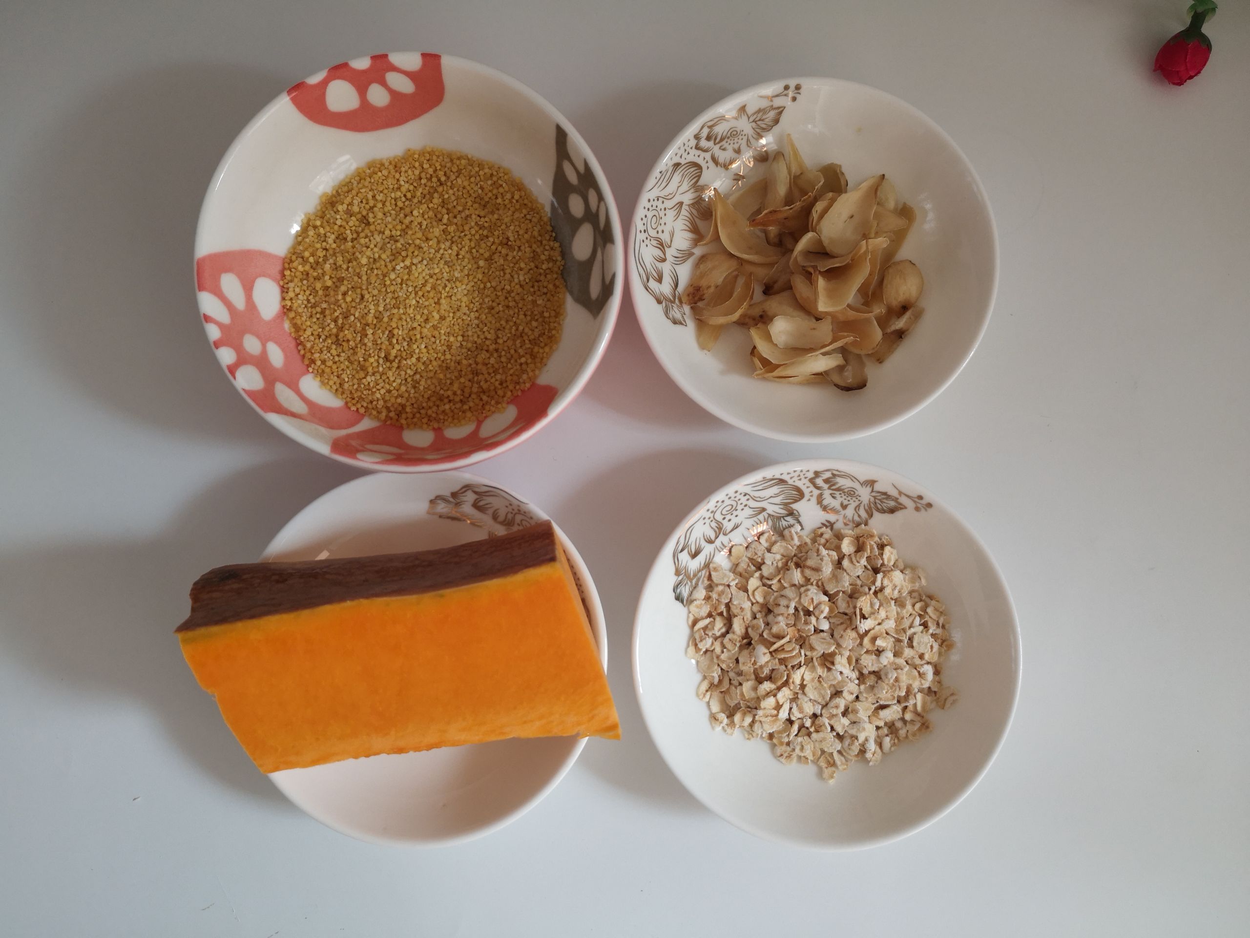 Millet Pumpkin Lily Porridge recipe