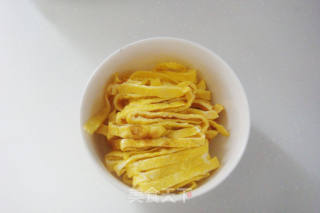 Refreshing and Refreshing Taste-three Silk Noodles recipe