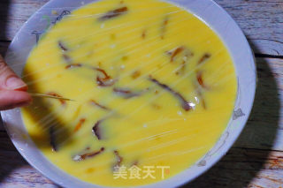 Egg Custard~scallop Agaricus Steamed Egg recipe