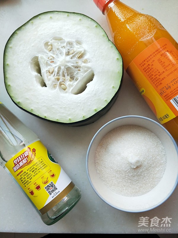 Refreshing and Refreshing-orange Juice Melon Strips recipe