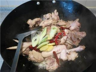 Agaricus Stewed Chicken recipe