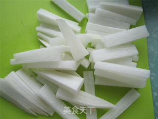 Hot and Sour Pickled Peppers are Refreshing White Radish! recipe