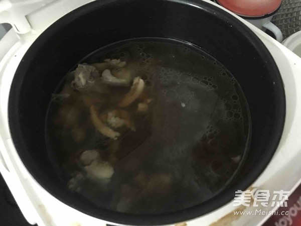 Mushroom Bone Congee recipe