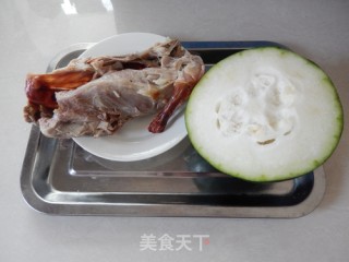 Winter Melon Duck Bone Soup recipe