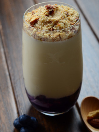 Blueberry Nut Soy Milk Pudding recipe