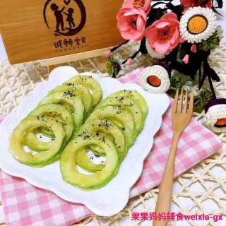 [guoguo Mother Food Supplement ❤ Corner Melon Ring] 12m+ recipe