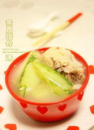 Cucumber Pork Bone Soup