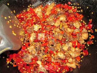 New Year's Eve Dinner-red Hot and Spicy Chicken recipe