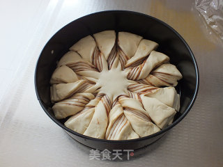 Chocolate Flower Bread recipe