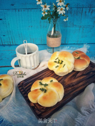 #the 4th Baking Contest and is Love to Eat Festival# Scallion-flavored Savory Buns recipe