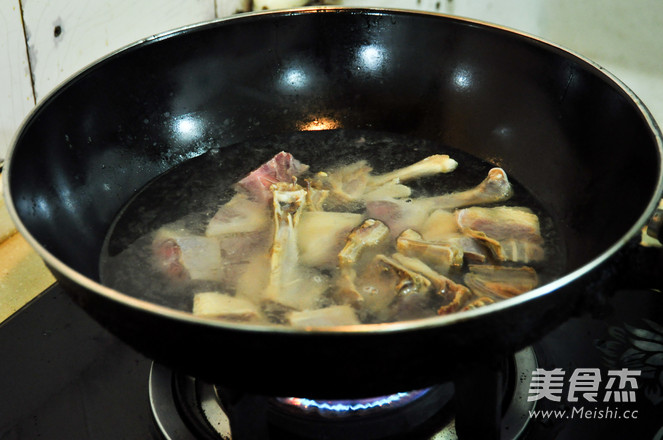 Roasted Bamboo Shoots with Duck recipe