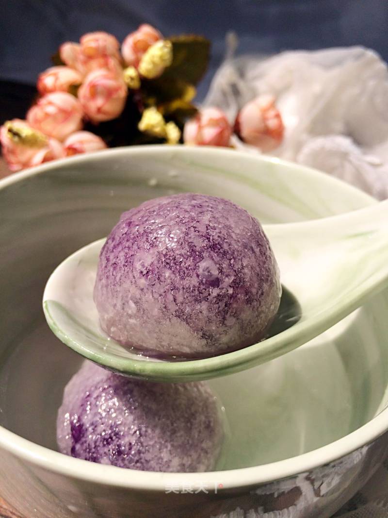 Crystal Purple Sweet Potato Gnocchi recipe