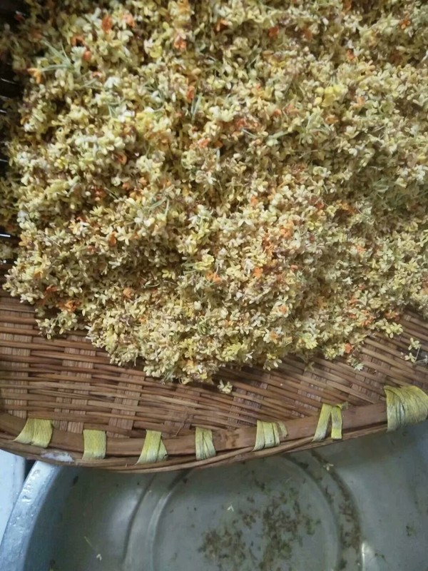 Homemade Dried Osmanthus in The Microwave recipe