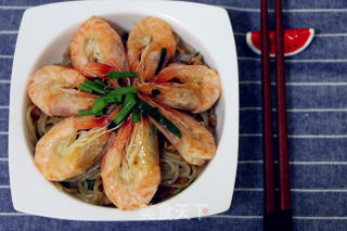 Shrimp and Vermicelli in Clay Pot recipe