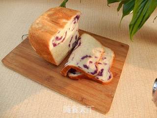 Purple Sweet Potato Bread recipe