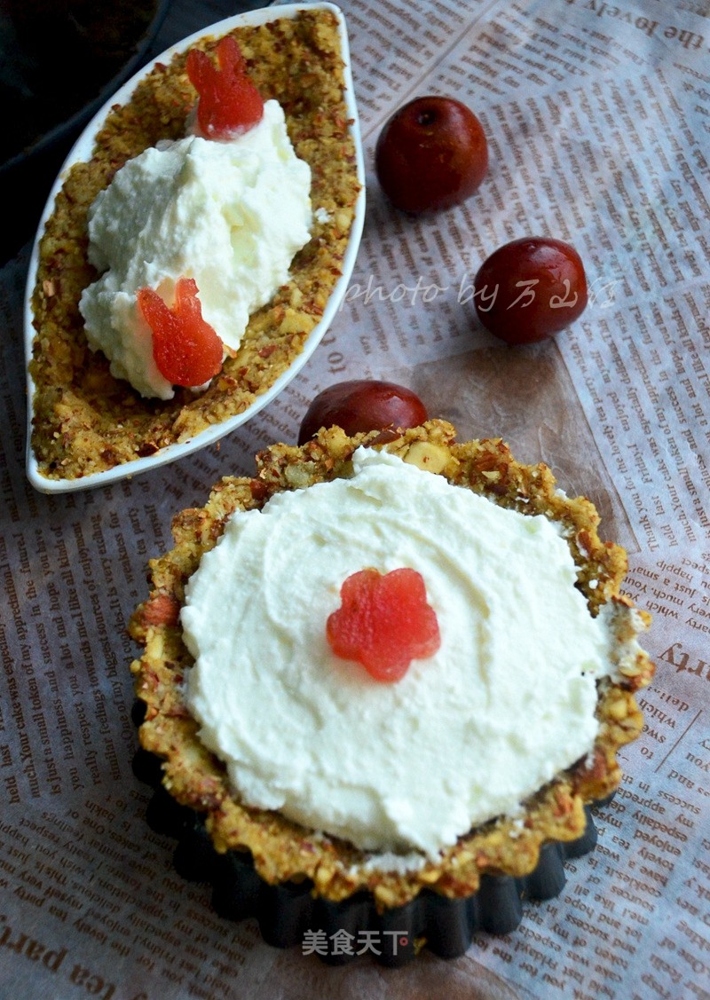 #trust之美#no-roasted Almond Cheese Tower recipe