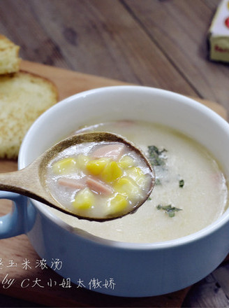 Ham and Corn Soup recipe