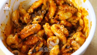 Korean Spicy Stir-fried Octopus recipe