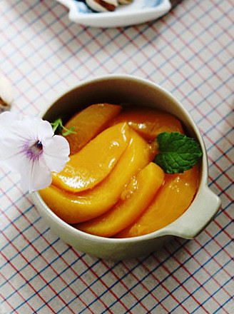 Canned Yellow Peach recipe