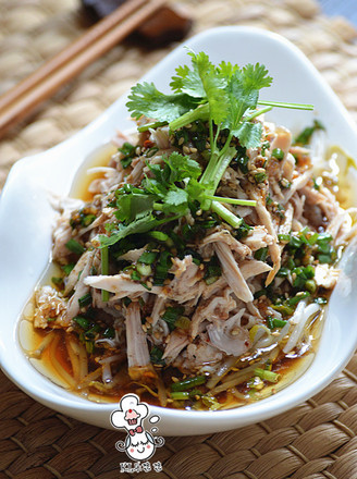 Shredded Chicken with Sprouts Cold Dressing recipe