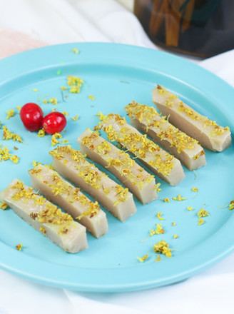 Osmanthus Lotus Root Powder Cake recipe