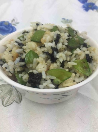 Fried Rice with Snow Peas