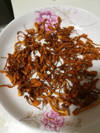 Steamed Spare Ribs with Cordyceps Flower recipe