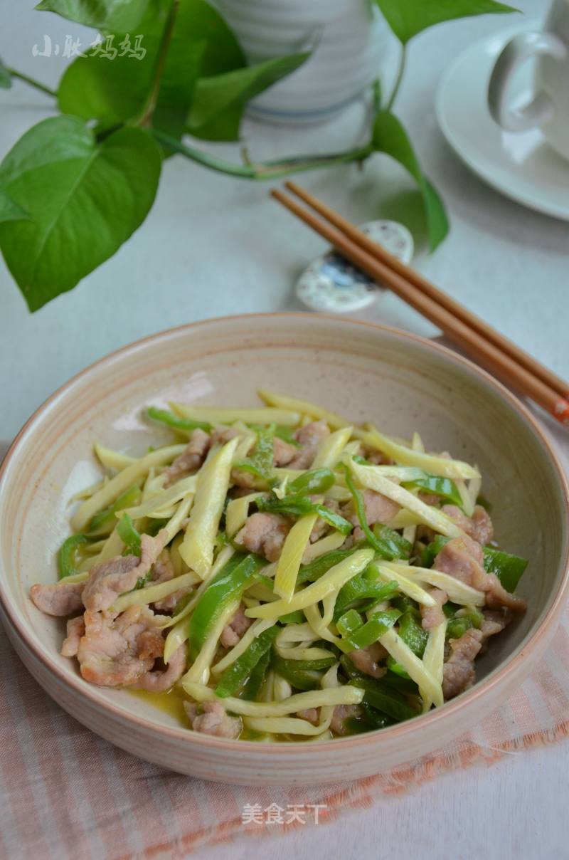 Stir-fried Shredded Pork with Rice White recipe