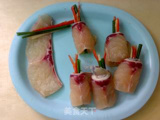 Hibiscus Fish Roll recipe