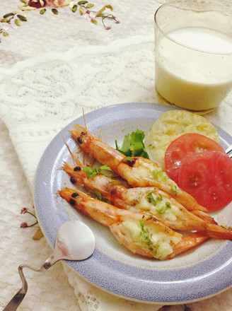 Garlic Open Back Shrimp recipe