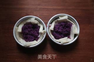 Purple Sweet Potato Toast recipe