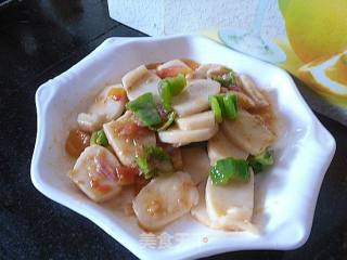 Tomato Braised Rice Cake recipe