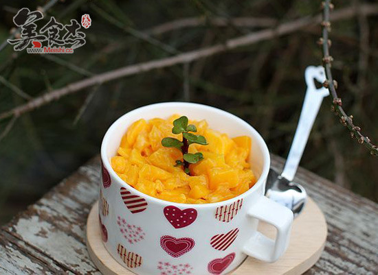 Mango Custard Pudding recipe