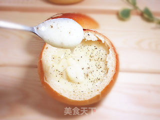 Scallops, Black Pepper and Potato Soup recipe