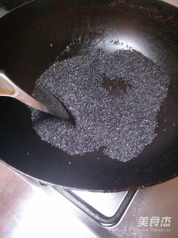 Homemade Instant Black Bean and Black Sesame Paste recipe