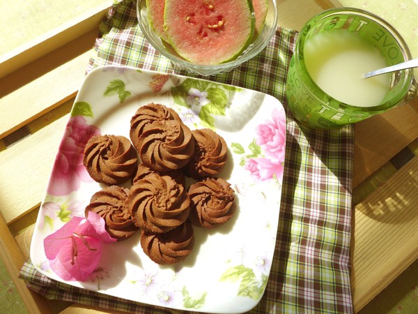 Creamy Dark Chocolate Chip Cookies recipe