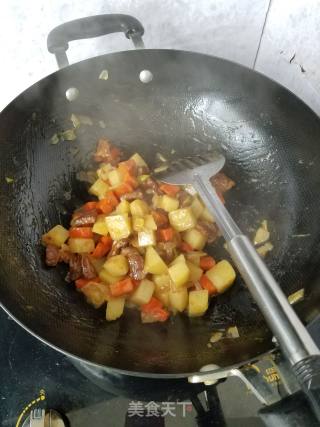 Roasted Pork with Potatoes and Carrots recipe