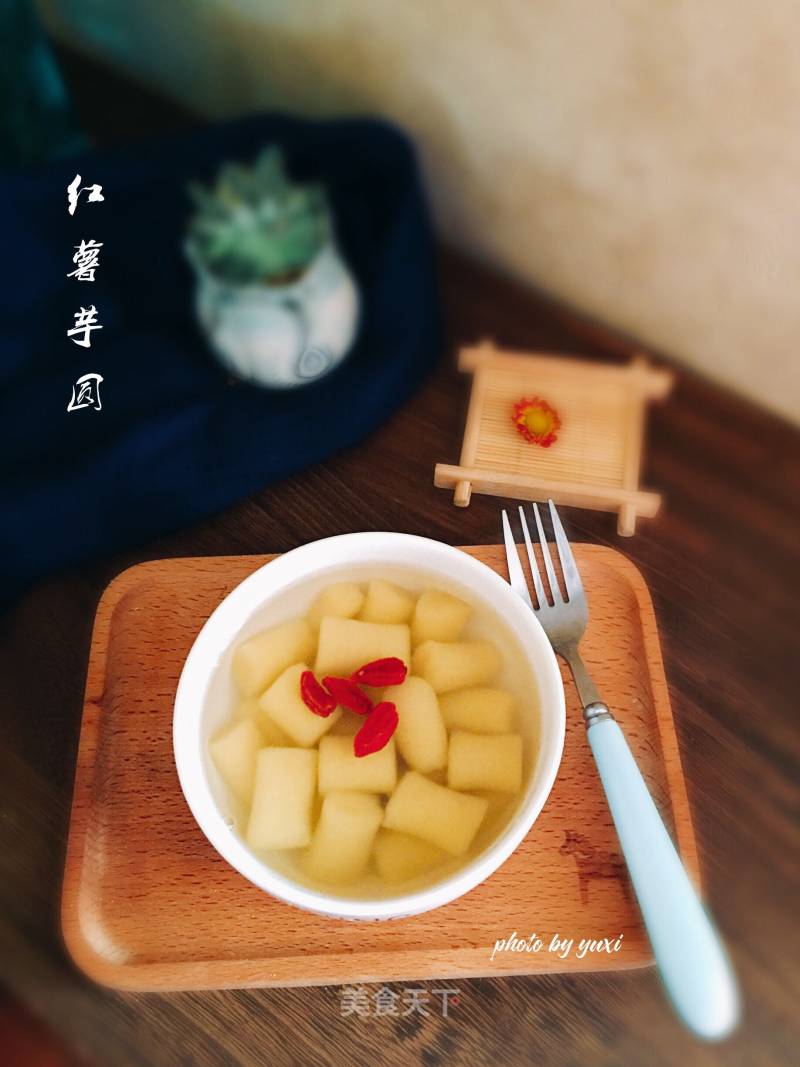 #trust之美#[snacks] Sweet Potato and Taro Balls recipe