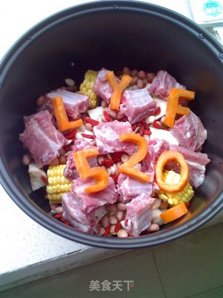 Make Love Corn Rib Soup for Girlfriend recipe