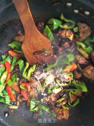 Stir Fried Salted Pork recipe