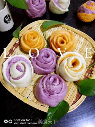 Rose Buns Bouquet recipe