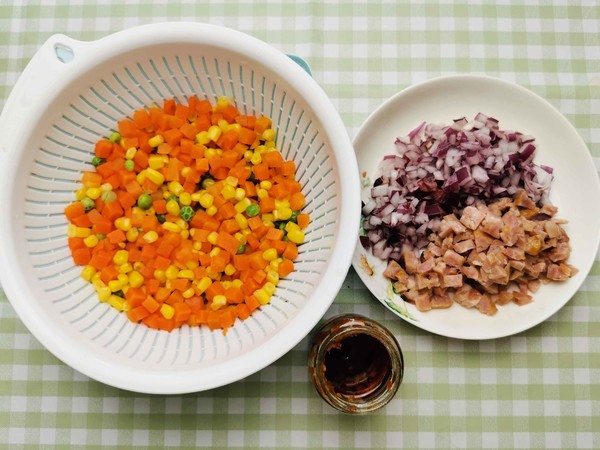 Spicy Fried Rice with Xo Sauce recipe