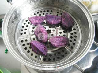 #aca烤明星大赛#purple Potato Mousse Cup Cake recipe