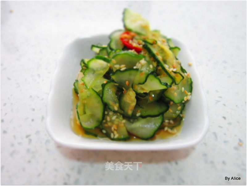Cucumber Salad with Sesame
