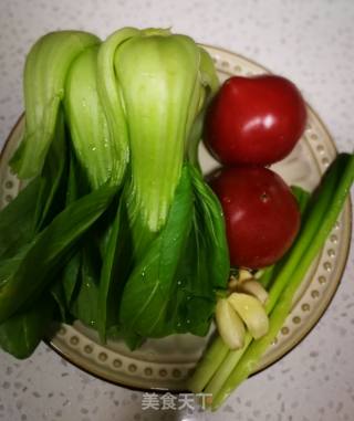 Stir-fried Tomatoes with Rape recipe