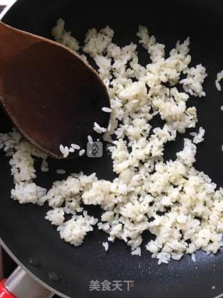 Fried Rice with Egg Crust recipe